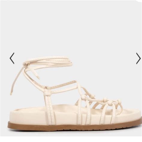 Papete Nude Rasteira Feminina Constance Nunca Usado Enjoei