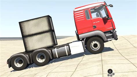 Beamng Drive 6x4 Man Tgs Truck Transporting 20 Tons Part 1 Youtube