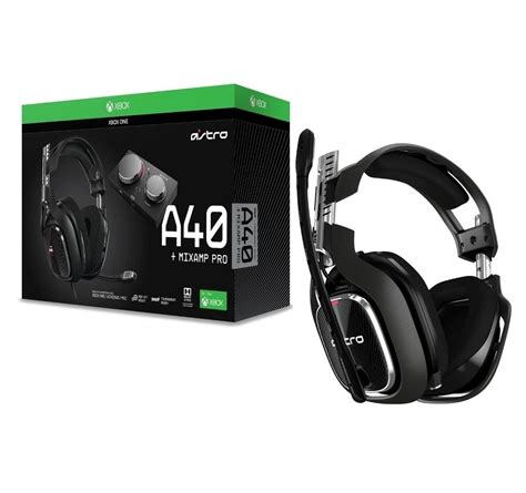 Headset Gamer Astro A40 Xbox One Preto Mixamp Pro Tr Gen4 Pcconsole