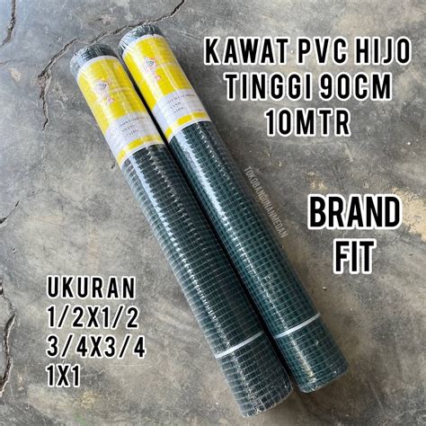 Jual Kawat Loket Hijau Pvc Anti Karat Tinggi Cm Panjang