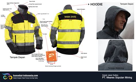 Safety Jacket Konveksi Jaket Tambang Jakarta