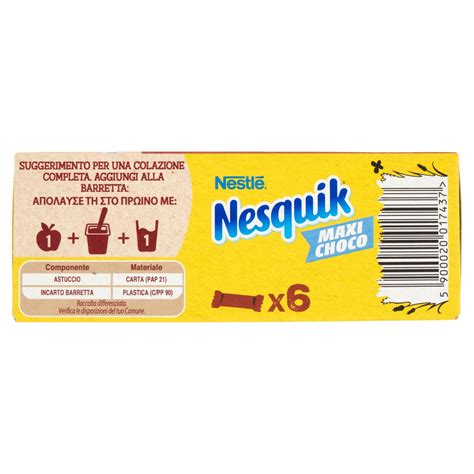 Nesquik Maxi Choco X6 Pezzi In Vendita Online Conad