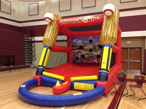 Batter Up Baseball Inflatable Game Bounce Universe Party Rentals LLC