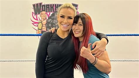 Top Japanese Star Trains With Wwe S Natalya Iyo Sky Photo Wrestletalk