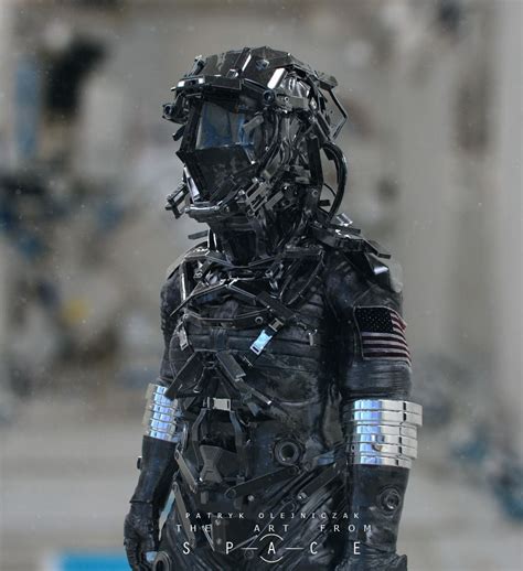 Awesome Futuristic Combat and Space Suit Designs | Space suit, Post ...