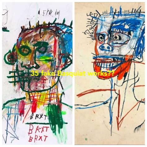 Exhibition Of Fake Basquiat Drawings