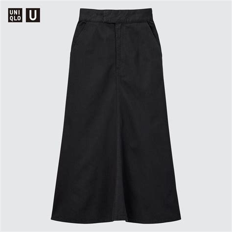 Uniqlo Brushed Jersey Flared Skirt Stylehint