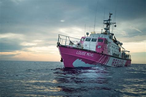 Banksy Funded Refugee Rescue Boat Arrested Motion