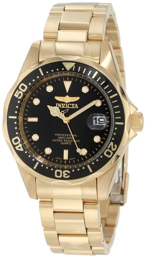 Invicta Pro Diver Gold Black 8936
