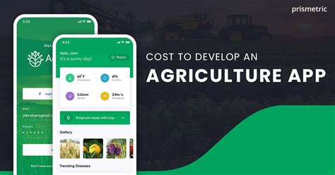 Agriculture App Development Cost With Key Features Benefits Prismetric