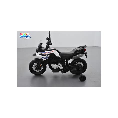 Bmw F850 Gs Adventure Blanc Moto électrique Pour Enfant 12 Volts