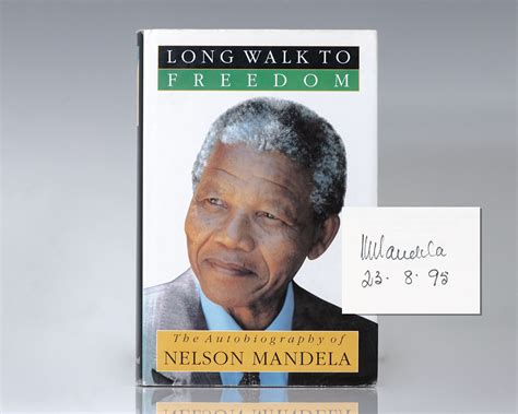 Long Walk To Freedom Nelson Mandela First Edition Signed Rare