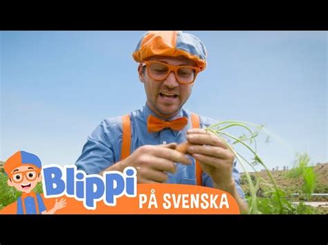 Blippi Svenska Blippi lär sig om hälsosam kost på Tanaka farmen