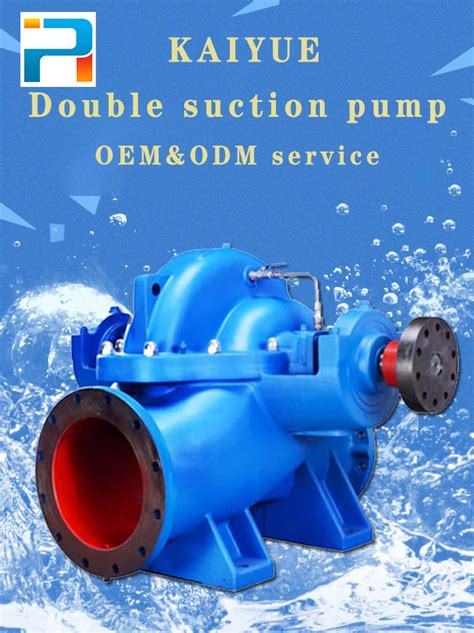 Direct Deal Double Water Suction High Flow Rate Horizontal Centrifugal Axially Split Case Water