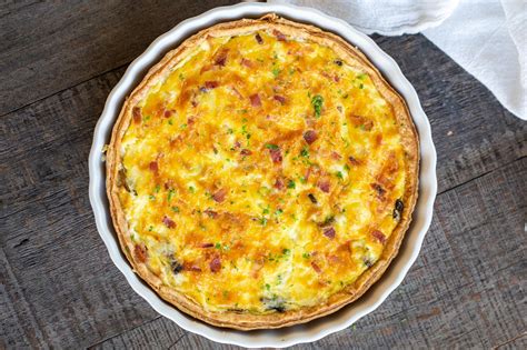 Easy Breakfast Quiche Momsdish