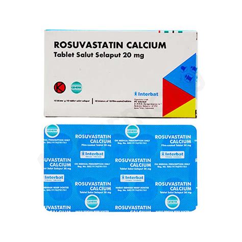 Rosuvastatin Calcium Mg Tablet Farmaku