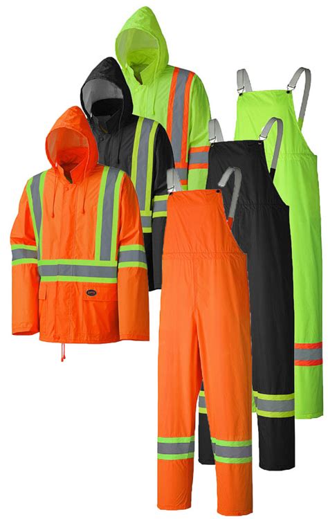 Hi Viz Lightweight Rain Suit Direct Workwear