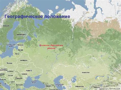 Восточно-Европейская Русская равнина Географическое положение Восточно ...