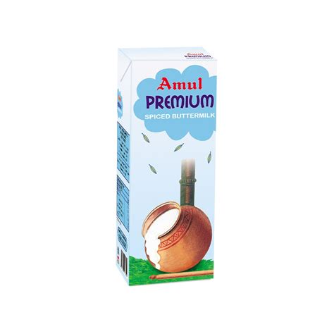 Amul Premium Spiced Buttermilk Pack Of 6 Price Buy Online At 15 In