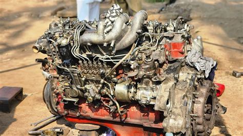 Assembling 14 L Hino Engine And Overhaul Last Part Restoration Deasil Engine Last Part Youtube