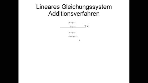 Mathematik Nachhilfe L Sen Von Linearen Gleichungen Mit Hilfe Des