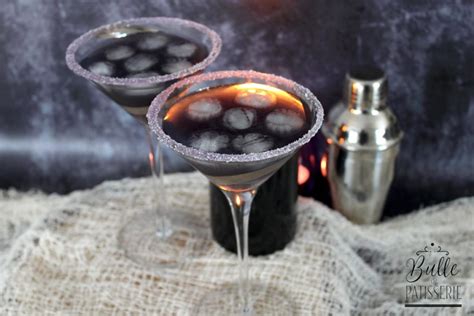 Recette Cocktail d Halloween Violet à la Vodka