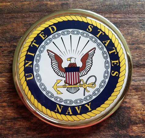 Us Navy Auto Emblem National Desert Storm Memorial Association