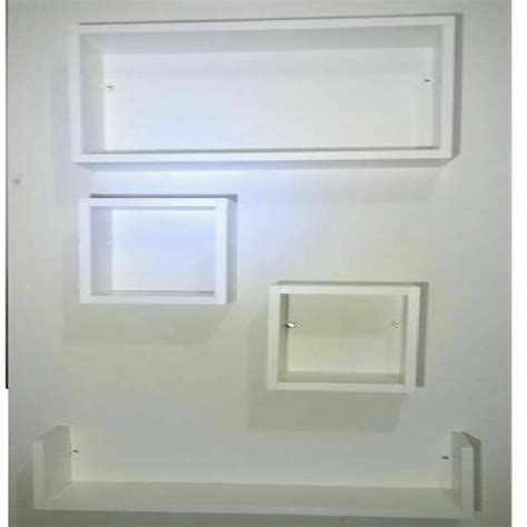 Nichos Decorativos Prateleira Mdf Branco Elo