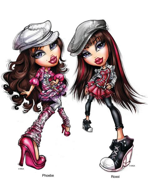 Bratz 10th Anniversary Roxxi And Phoebe By Dragonwinxz On Deviantart