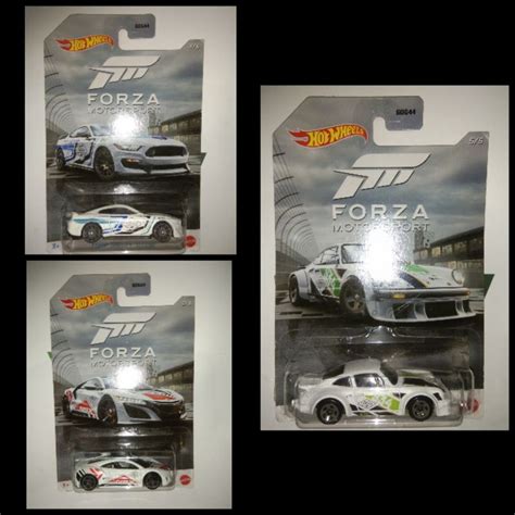 Hot Wheels Forza Motorsport Porsche Turbo Rsr Ford Shelby Gt