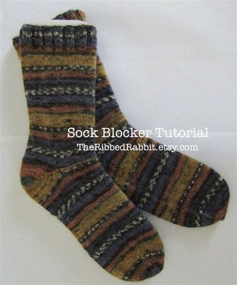 Pdf Pattern For Diy Sock Blockers How To Make Your Own Sock Blockers