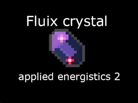 Fluix Crystal Craft One Minute Craft Video Ae Atm Minecraft