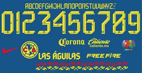 Tipografia Club America 2023 2024 120 En Ecatepec De Morelos Estado