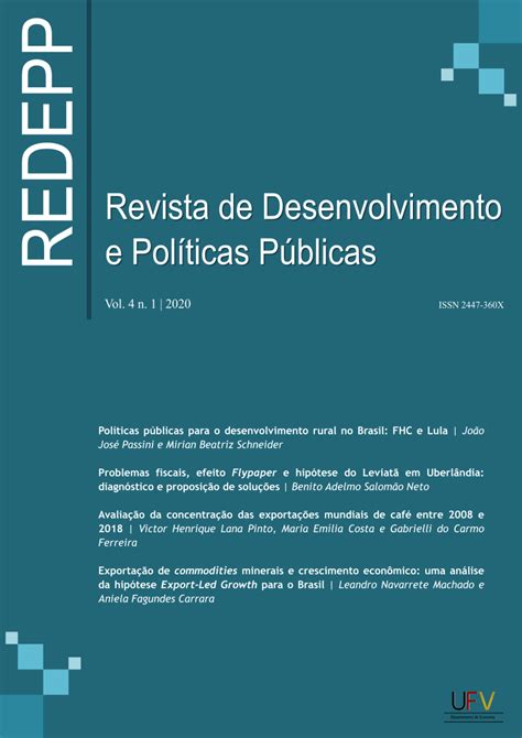 Políticas Públicas para o Desenvolvimento Rural no Brasil FHC e Lula