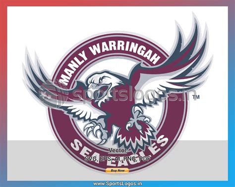 Manly-Warringah Sea Eagles - Misc. Sports Vector SVG Logo in 5 formats ...