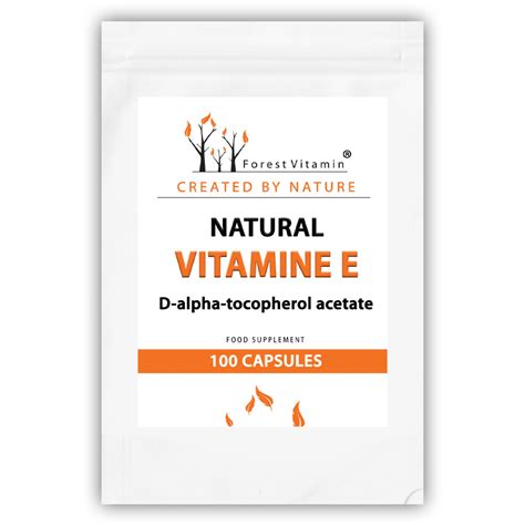 Forest Vitamin Witamina E 100 Kapsułek