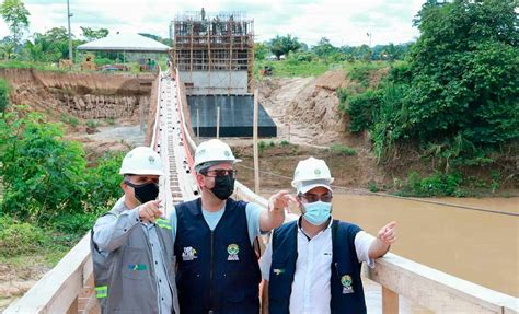 Gladson Cameli Visita As Obras Do Anel Vi Rio De Brasileia E Epitaciol Ndia