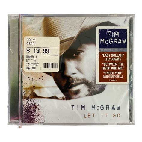 Tim McGraw: Let It Go (CD, 2007 Curb) Country, New Sealed 715187897427 | eBay