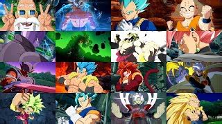 Dragon Ball Fighterz All Characters Super Special Ultim Doovi