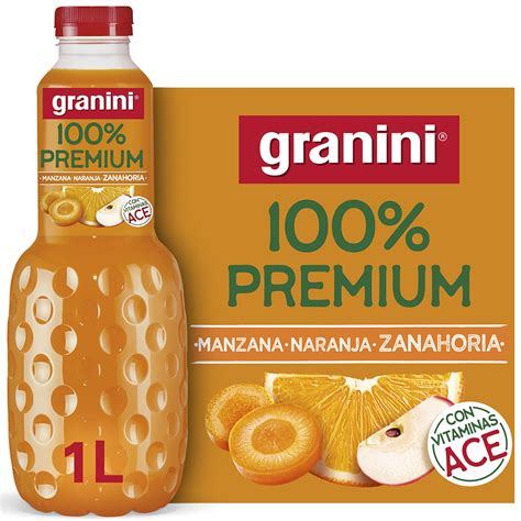 Zumo De Manzana Naranja Y Zanahoria A Partir De Concentrado 100