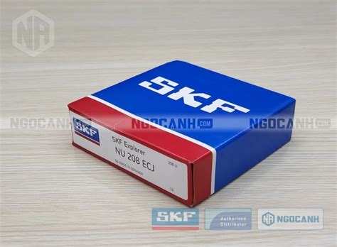Vòng Bi Skf Nu 208 Ecj Chính Hãng Đại Lý ủy Quyền Skf
