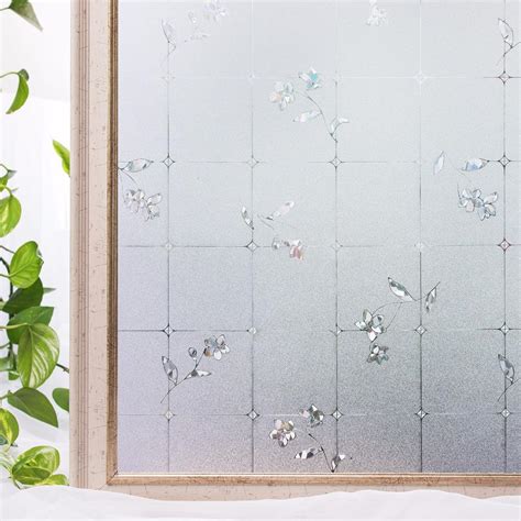 Витражная самоклеющаяся статическая пленка Film с 3D-эффектом L037 ...