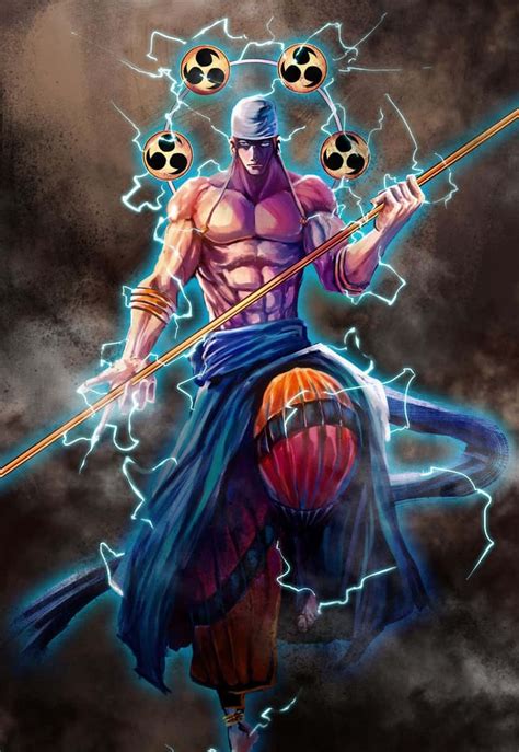 One Piece Thunder God Wallpapers Wallpaper Cave