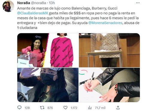 Senadora De Morena Que Utiliza Marcas De Lujo Fue Demandada Por Deber 200 Mil Pesos De Renta