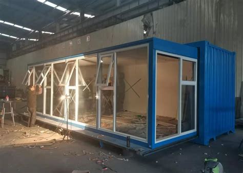 Blue Hc Prefabricated Expansion Container House