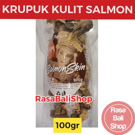 Jual Kerupuk Kulit Ikan Salmon Sari Rejeki Krupuk Ikan Kerupuk Salmon