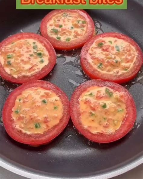 Food Recipes Ingredients On Instagram Heathy Breakfast Bites 🤤🍅