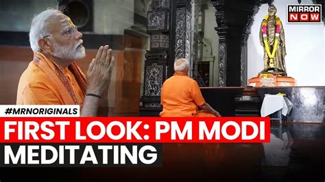 Pm Modi In Tamil Nadu Pm Begins His 45 Hour Meditation To Survive On