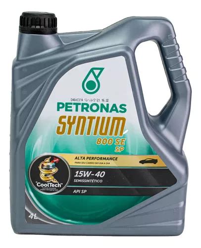 Aceite 15w40 Semi Sintético Petronas Syntium 800 Se Sp 4 Lt MercadoLibre