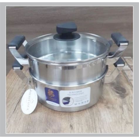 Jual Bima Heritance Classic 2 Tier Steamer 24cm Panci Kukus Stainless
